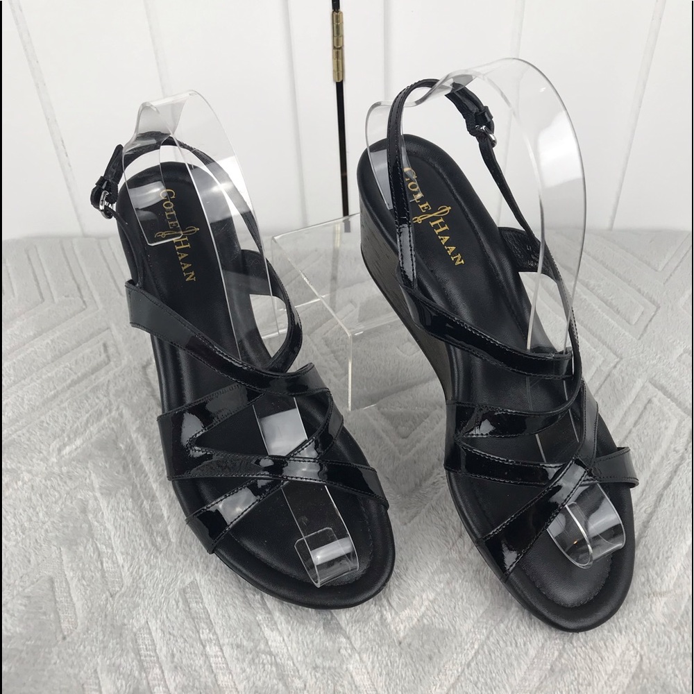 Cole Haan Patent Leather Sandal